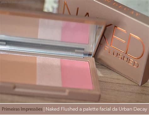 Minha Naked Flushed chegou e aí está o Swatch MakeUp Atelier por