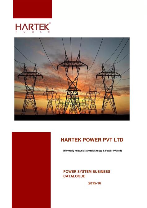 HARTEK POWER POWER SYSTEM PROFILE PDF