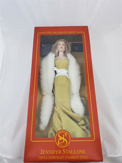 Nib The Franklin Mint Vinyl Portrait Fashion Doll Jennifer