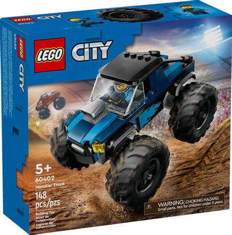 Lego City Le Camion Monstre Bleu Pcs Franc Jeu