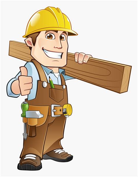 Cartoon Construction Worker Clip Art