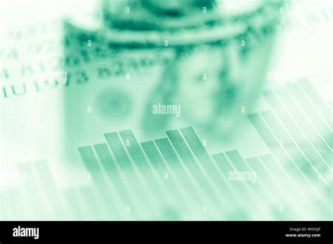 Double Exposure Stock Market Display Or Forex Trading Graph And