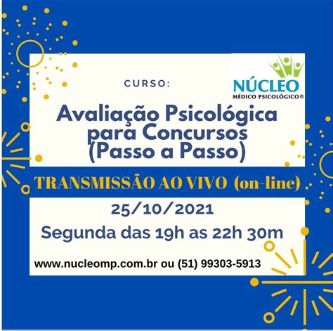 Curso Avalia O Psicol Gica Para Concursos P Blicos Cfp Cfp