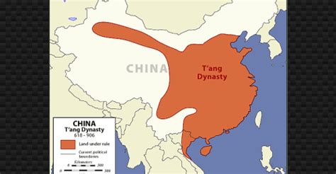 Song And Tang Dynasty Map