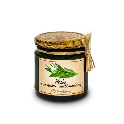 Pesto Z Czosnku Nied Wiedziego Szczypta Smaku Bieszczady