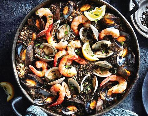 Arroz Negro Con Mariscos Deleita Tu Paladar Con Esta Exquisita Receta