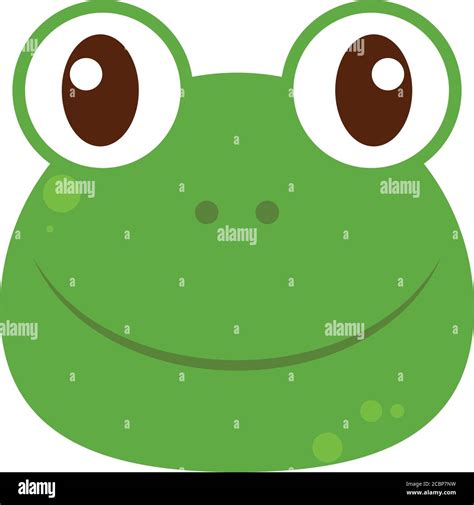 Frog head cartoon Stock Vector Image & Art - Alamy