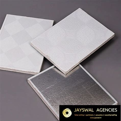 PVC Laminated Gypsum Ceiling Tiles In Coimbatore Tamil Nadu PVC