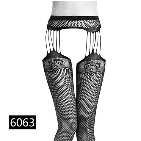 Collant Bas Lastiques Rayures Pour Femmes Lingerie Multi Style Sexy