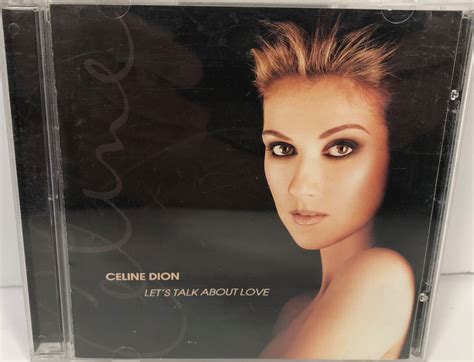 Vintage Celine Dion Lets Talk About Love First Pressing Cd Sony Music Bk 68861 Near Mint