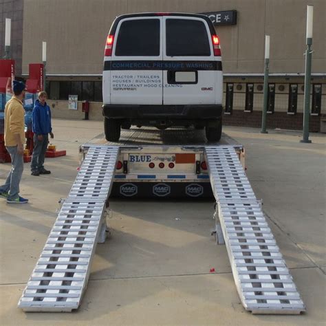 Modular Step Deck Trailer Ramp System - 20,000-lb Weight Capacity - 16 ...