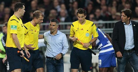 Trainer Gino Lettieri Vom MSV Duisburg Kritisiert Seine Hinausstellung