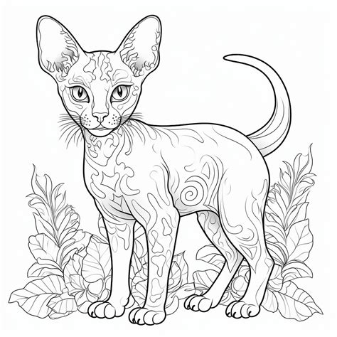 Premium Vector Cornish Rex Kitten Cat