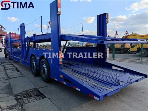 Axle Double Deck Car Carrier Trailer Manufacturer Supplier Dealer