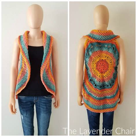 Crochet Circle Vest Pattern