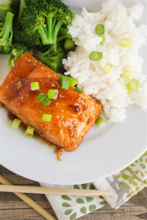 Baked Teriyaki Salmon The Baker Upstairs