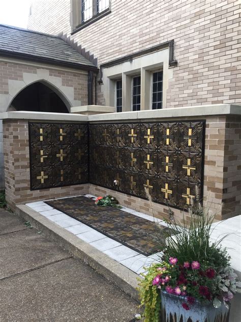 Saint James Episcopal Church Columbarium In Jackson Mississippi