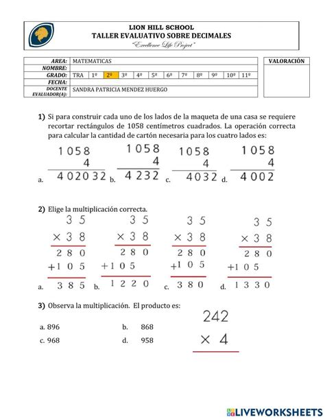 Multiplicaciones Dos Cifras Pdf 46 Off