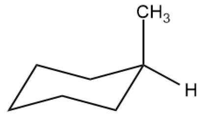 Structure Of Methylcyclohexane