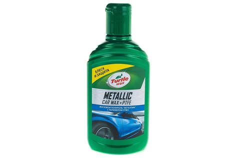 Turtle Wax Metallic Car Wax Ptfe