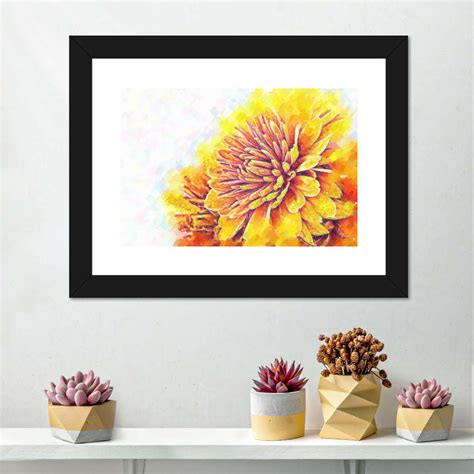 Chrysanthemum Wall Art | Painting