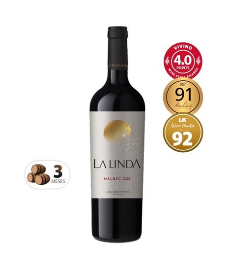 La Linda Malbec Wine Out Distribuidora De Vinhos