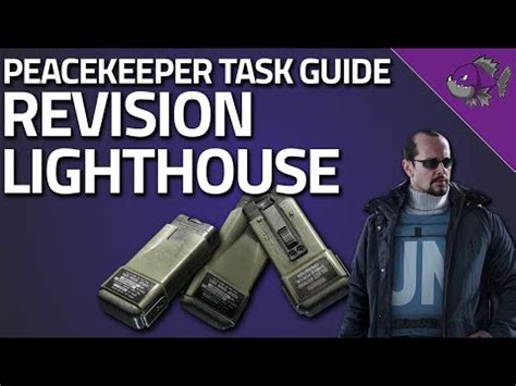 Revision Part 2 Peacekeeper Task Guide Escape From Tarkov YouTube