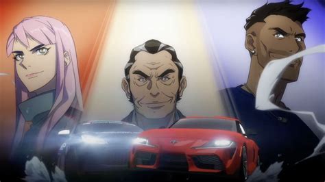 Toyota GR Cars Star In GRIP Anime Series