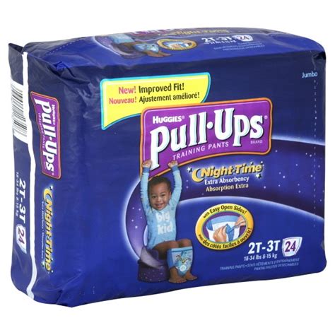 Huggies Pull-Ups Night Time Training Pants 2T-3T Boys - 18-34 lbs