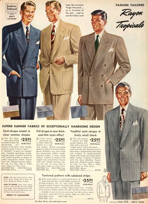 1950s Men S Fashion History For Business Attire