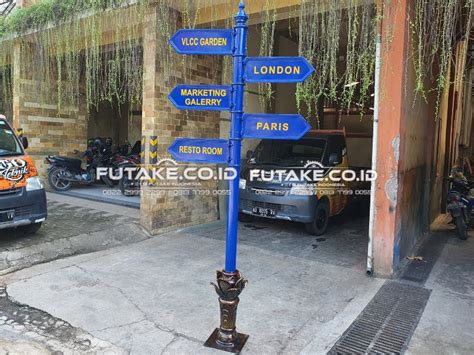 Papan Nama Jalan Desain Unik Dan Bisa Custom 082229992299 FUTAKE