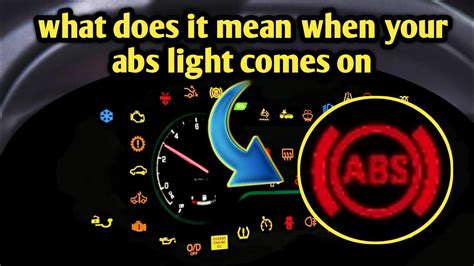 What Does The Abs Light Mean On A Toyota Camry At Tia Luke Blog