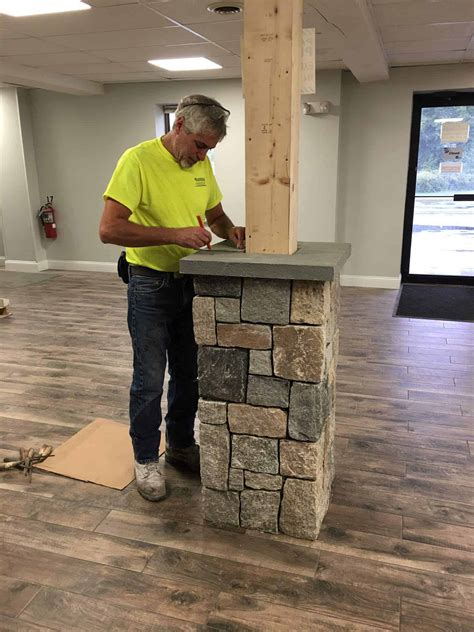 How To Build Stone Veneer Columns Stoneyard®