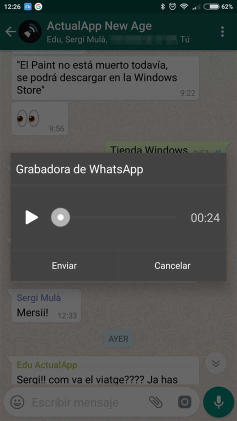 Whatsapp Llegan Las Notas De Voz En Modo Manos Libres