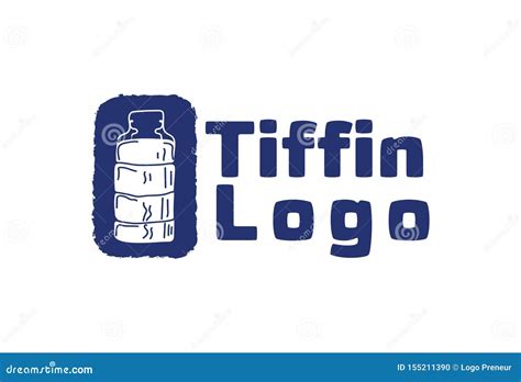 Vector Tiffin Box Logo Design 155211368