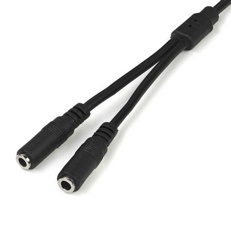 Slim 3 5mm Audio Jack Splitter 3 5mm Splitter Stereo Y Cable