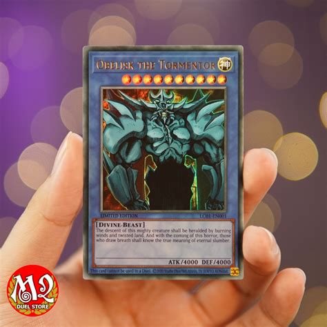 Lá thẻ bài Yugioh LC01 EN001 Obelisk the Tormentor Ultra Rare