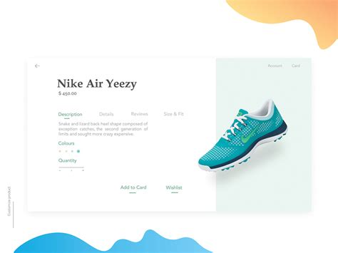 Single Product Page Design On Behance