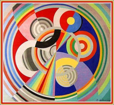 Solve Rhythmed No9 Robert Delaunay Jigsaw Puzzle Online With 132 Pieces