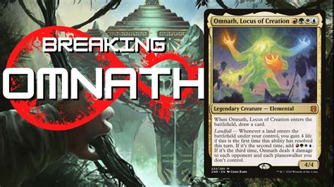 What Edh Cards Break Omnath Locus Of Creation Omnath Infinite Commander Combo 13 30 Youtube