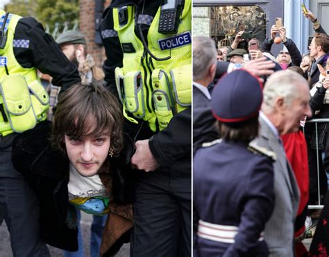 Protester Arrested After Eggs Hurled At King Charles During Ceremony