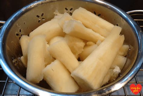 Cassava Cooked