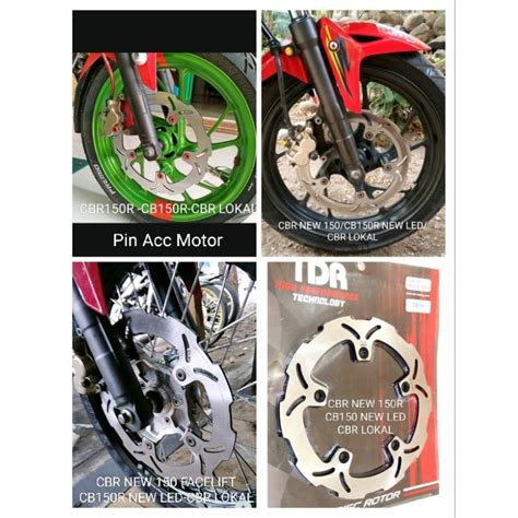 Jual Piringan Disc Cakram Depan 276mm TDR Racing Original Motor Honda