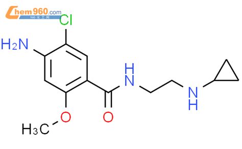 126105 15 5 Benzamide 4 Amino 5 Chloro N 2 Cyclopropylamino Ethyl 2