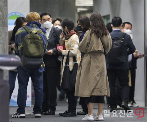 한진칼 주주총회 참석하는 채이배 의원 일요신문