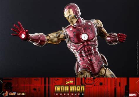 Hot Toys Marvel Comics Iron Man The Origins Collection Deluxe