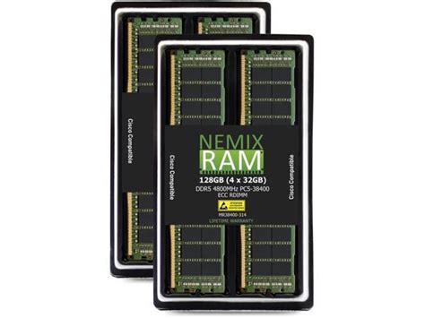 Nemix Ram Gb X Gb Ddr Mhz Pc Ecc Rdimm Compatible