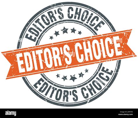 editors choice  grunge ribbon stamp stock vector image art alamy