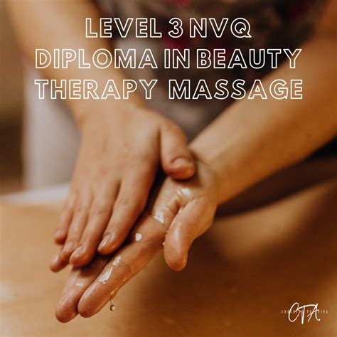 Vtct Level 3 Diploma In Massage Therapy — Cheshire Training Academy