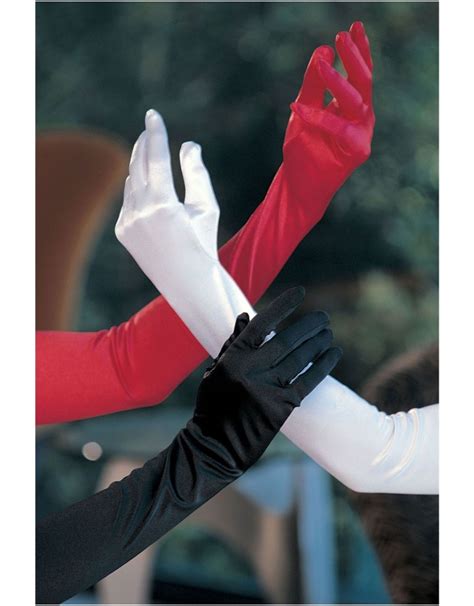 Sexy Satin Gloves By Shirley Lingerie Uk